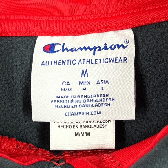 Georgia Bulldogs Mens Performance Hoodie Medium Champion‎ University Pullover - Picture 4 of 8